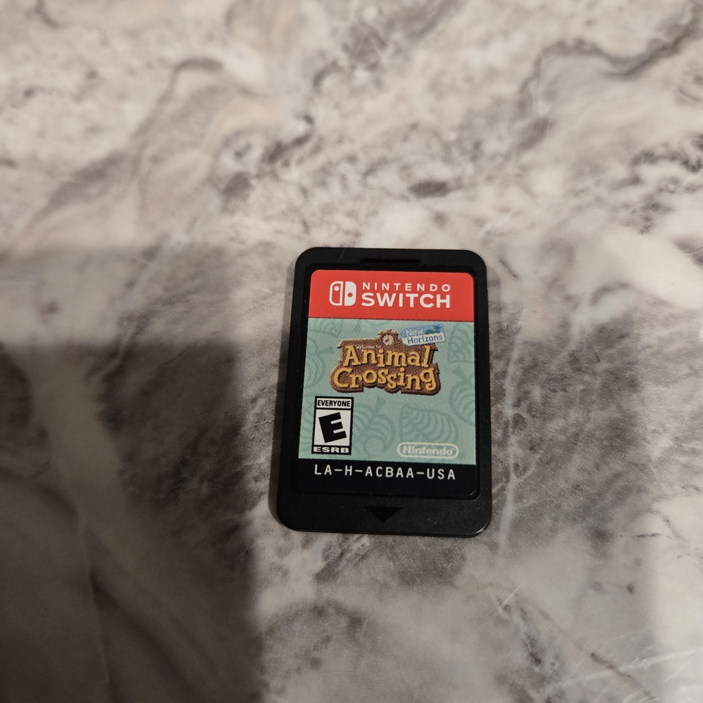 Nintendo Animal Crossing Game Cartridge - Black and Green